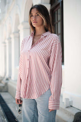 Striped Oversized Shirt